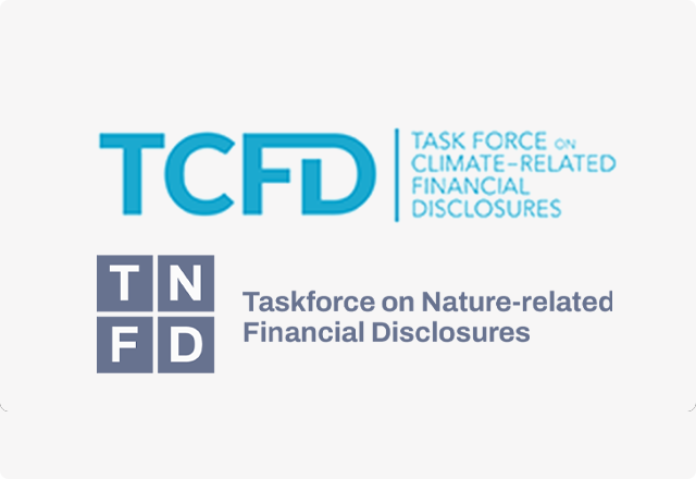 TCFD・TNFD提言への取組み